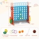 preview thumbnail 7 of 48, Costway Giant 4-in-a-Row Game Set with Ring-toss, Basketball Hoop, - See Details