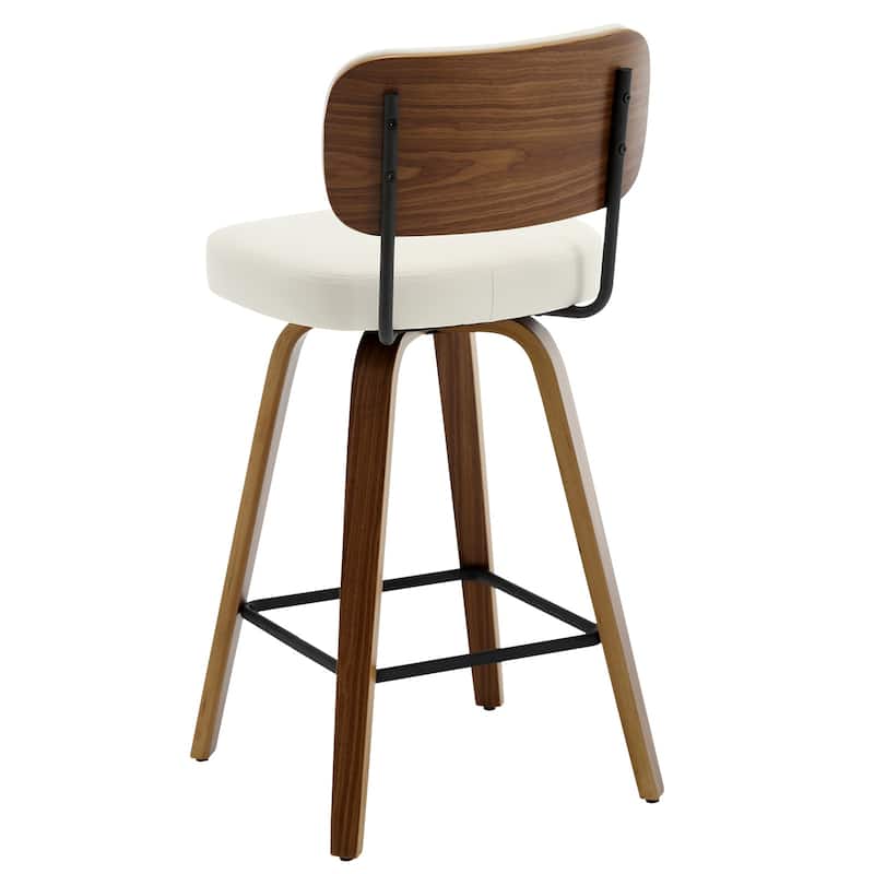 26"/29" Swivel Bar Stools/ Counter Stools with Bentwood Legs
