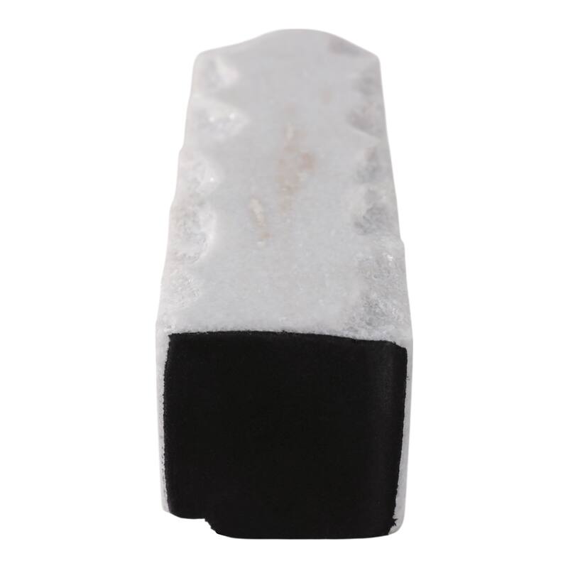 Marble Stone Candle Holder Cylindrical Taper Sleek Sculptural Design