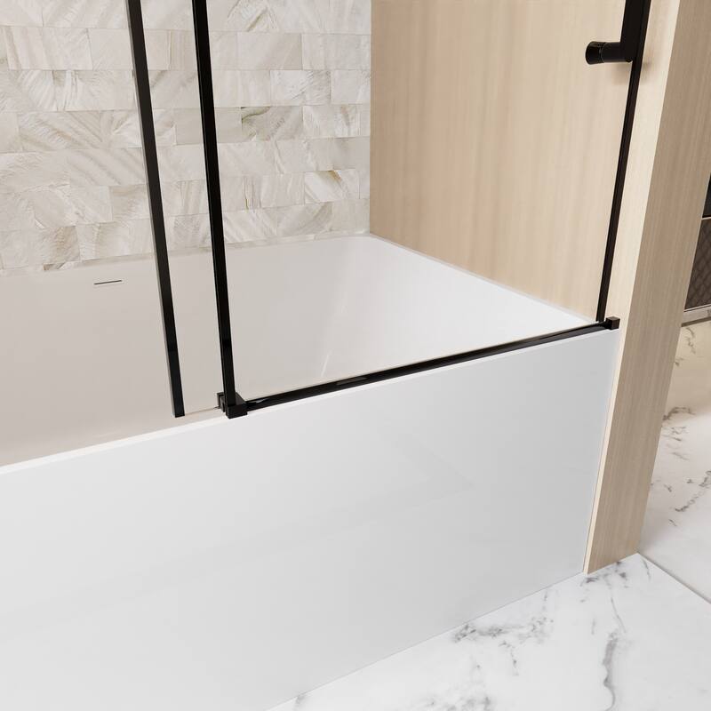 GDFStudio - Everett Frameless Single-Sliding Shower Door