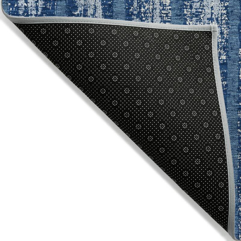 HomeRoots Striped Transitional Rectangle Outdoor Rug