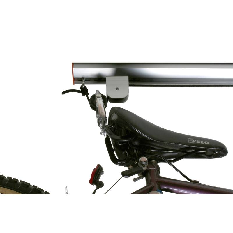 Rail Mount Hoist Pulley System - Bike Hanger for Garage - Overhead Ceiling Storage for Bicycle with 75lb Capacity by RAD Cycle