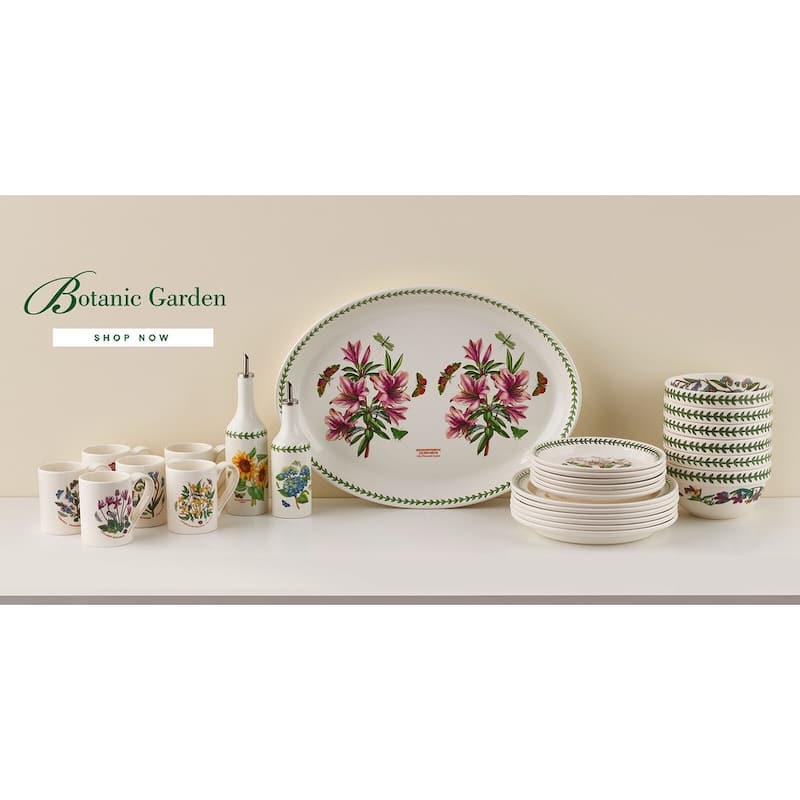 Portmeirion Set of 4 Botanic Garden Melamine Bowls - 6"