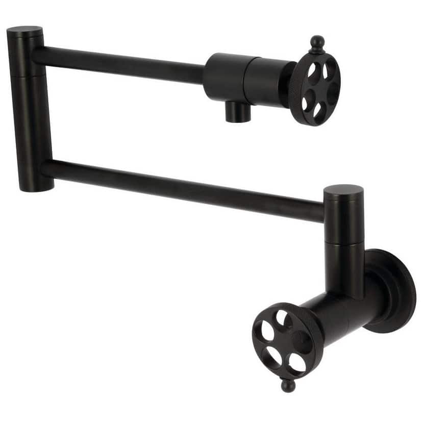 Kingston Brass KS410.RKZ Wendell 4 GPM Wall Mounted Single Hole Pot