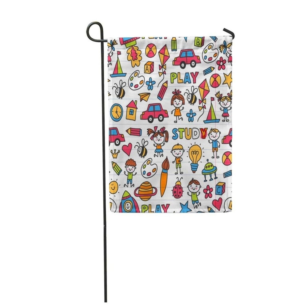 Shop Drawing Singing Exploration Sport Kindergarten Preschool Nursery Children Play Kids Garden Flag Decorative Flag House Ba Overstock 31409223,Im Not Interested In You Meme