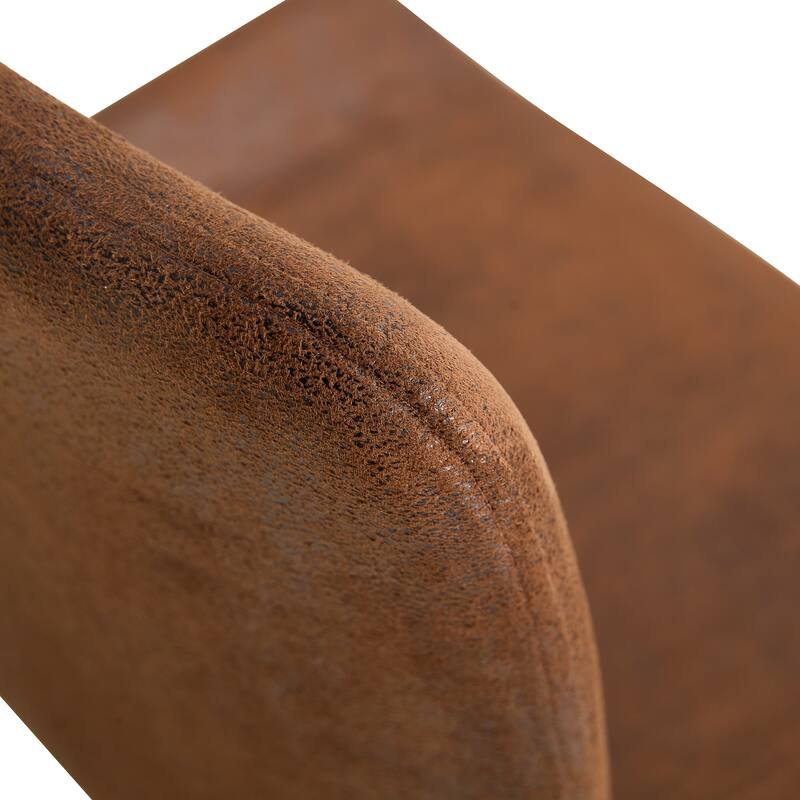 5-Piece Dining Table Set, Kitchen Wood Table & 4 Armless Chairs with Metal Frame, Space-Saving Dinette Set for Small Space