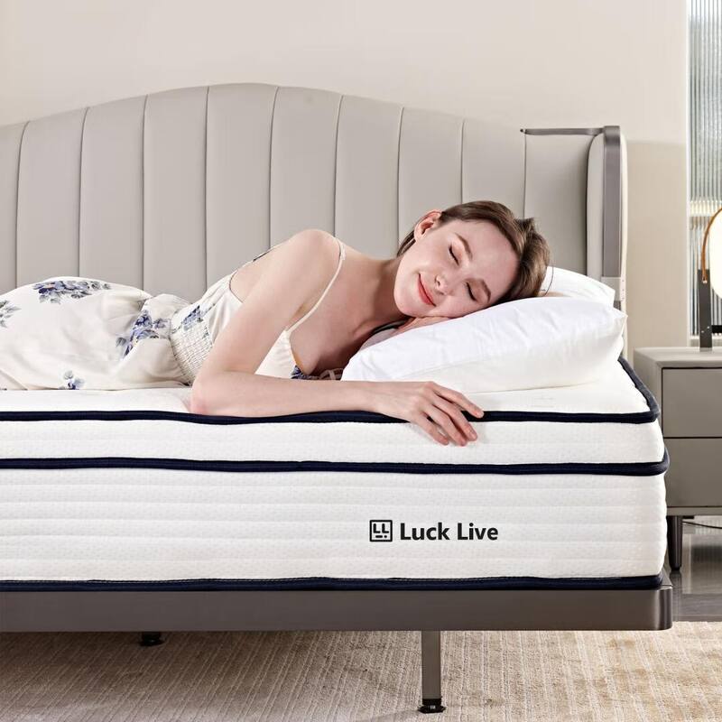 10 inch Gel Memory Foam Independent Bagged Spring Mattress in a Box
