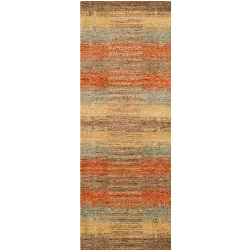 SAFAVIEH Handmade Himalaya Fairview Modern Wool Rug