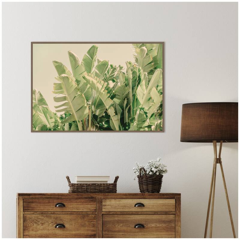 Kate and Laurel Potential by Alicia Bock Framed Canvas Wall Art Print