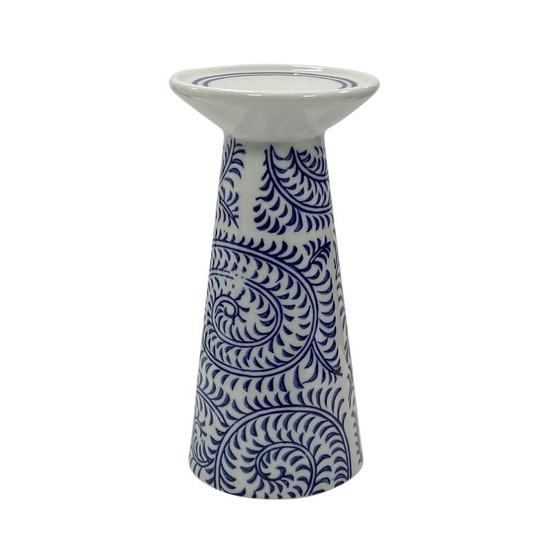 Sagebrook Home's Elegant Porcelain Candle Holder