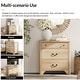 preview thumbnail 11 of 16, WAMPAT 3-Drawer Dresser for Kids Bedroom,Farmhouse Wood Dresser for Nursery