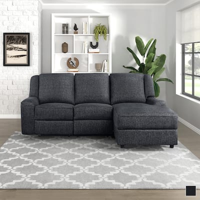 Hassan 2-Piece Manual Reclining Sectional Sofa with Right Chaise