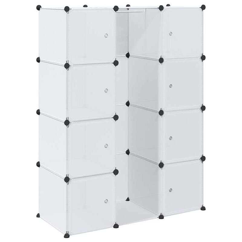vidaXL Modular Cabinet with Compartments Storage Organizer for Living Room