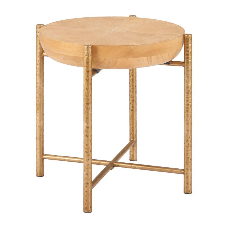 Halva Side Table Natural - Natural
