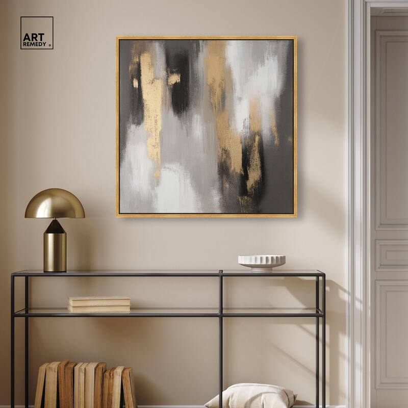 Gleaming Abyss I Canvas by Art Remedy