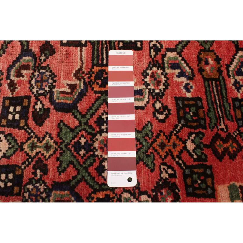 ECARPETGALLERY Hand-knotted Andelz Light Red Wool Rug - 3'1 x 9'9