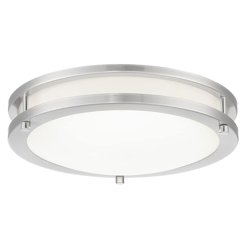 Minka Lavery Vantage 11.75" Wide Round LED Flush Mount Ceiling Fixture