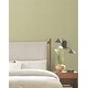 preview thumbnail 3 of 4, York Wallcoverings Loom Green Wallpaper