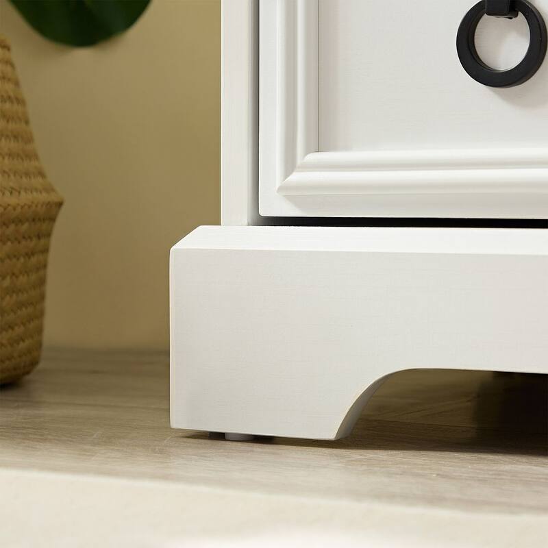 29.5" Modern Tall Textured Borders Organizers with 6 Drawers