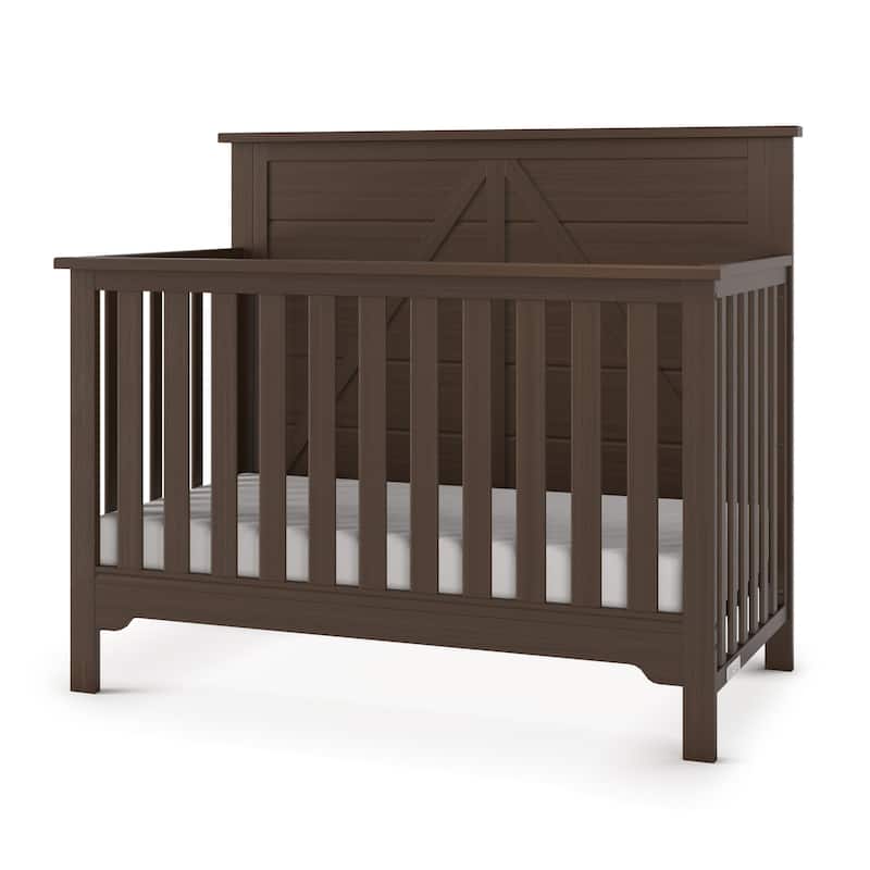 Forever Eclectic Woodland 4-in-1 Convertible Baby Crib