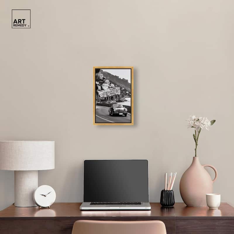 Drive through the Town Canvas by Art Remedy