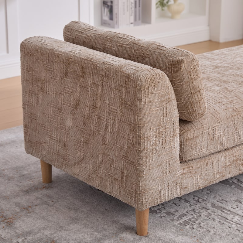 83.1" W Modern Upholstered Lounge Chair,Oversized Sofa Chair with Pillow and Armrests