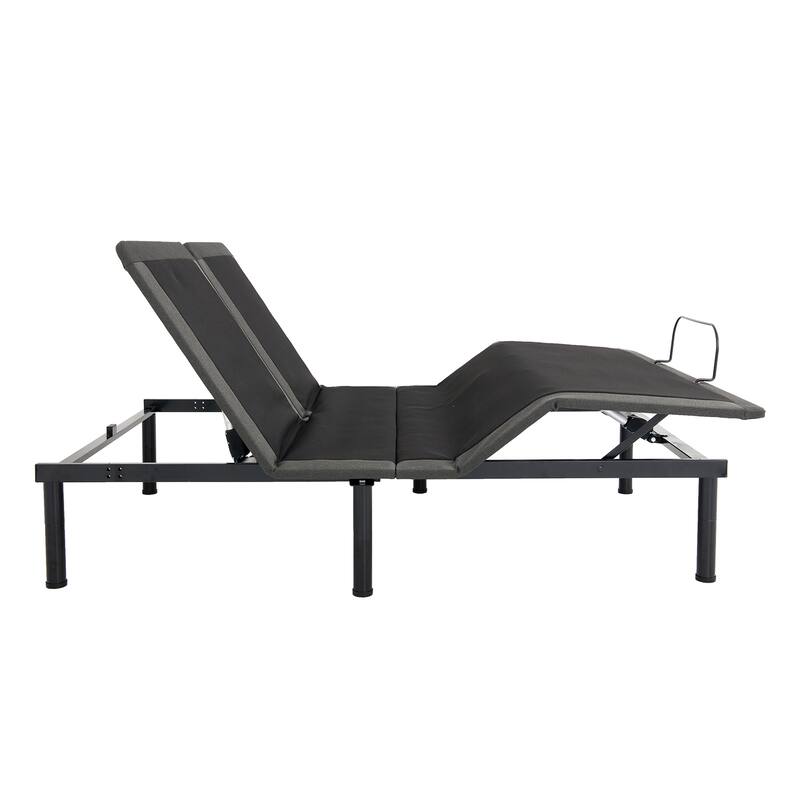 Queen Size Flex Top Memory Foam Mattress with Adjustable Base for Customized Comfort