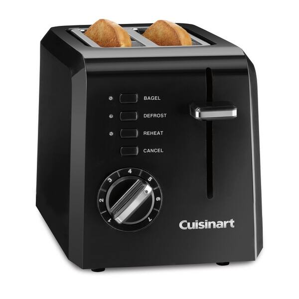 Cuisinart CPT122BK 2 Slice Compact Plastic Toaster Bed Bath & Beyond