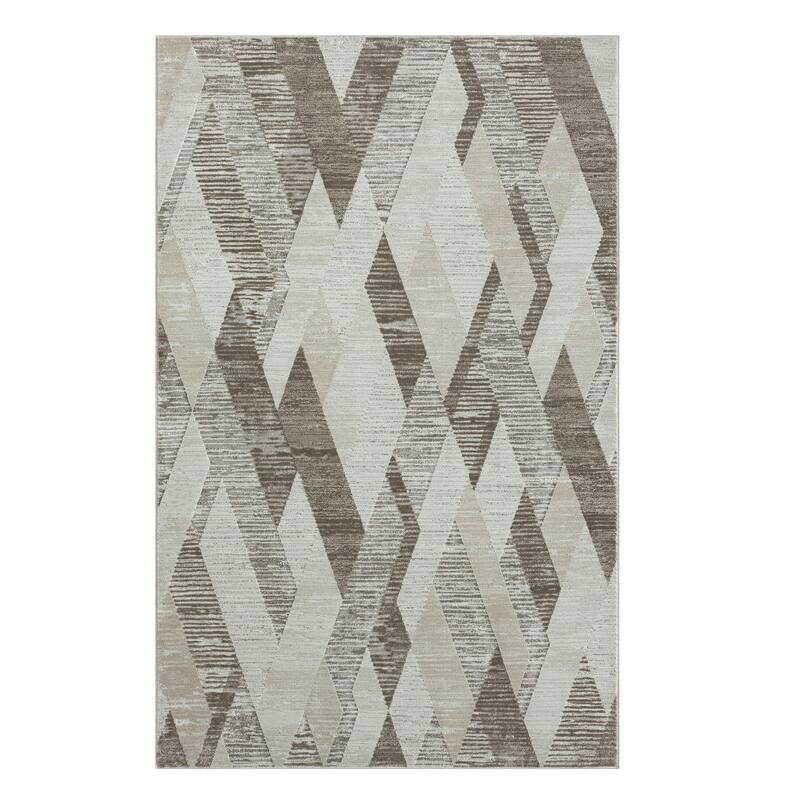 Sonu Geometric Area Rug By HomeRoots - 2' x 3'