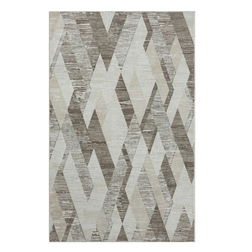 Sonu Geometric Area Rug By HomeRoots - 2' x 3'