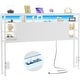 preview thumbnail 32 of 82, Headboards with Storage Shelves, Head Board with Power Outlet and LED Light for Bed Frame