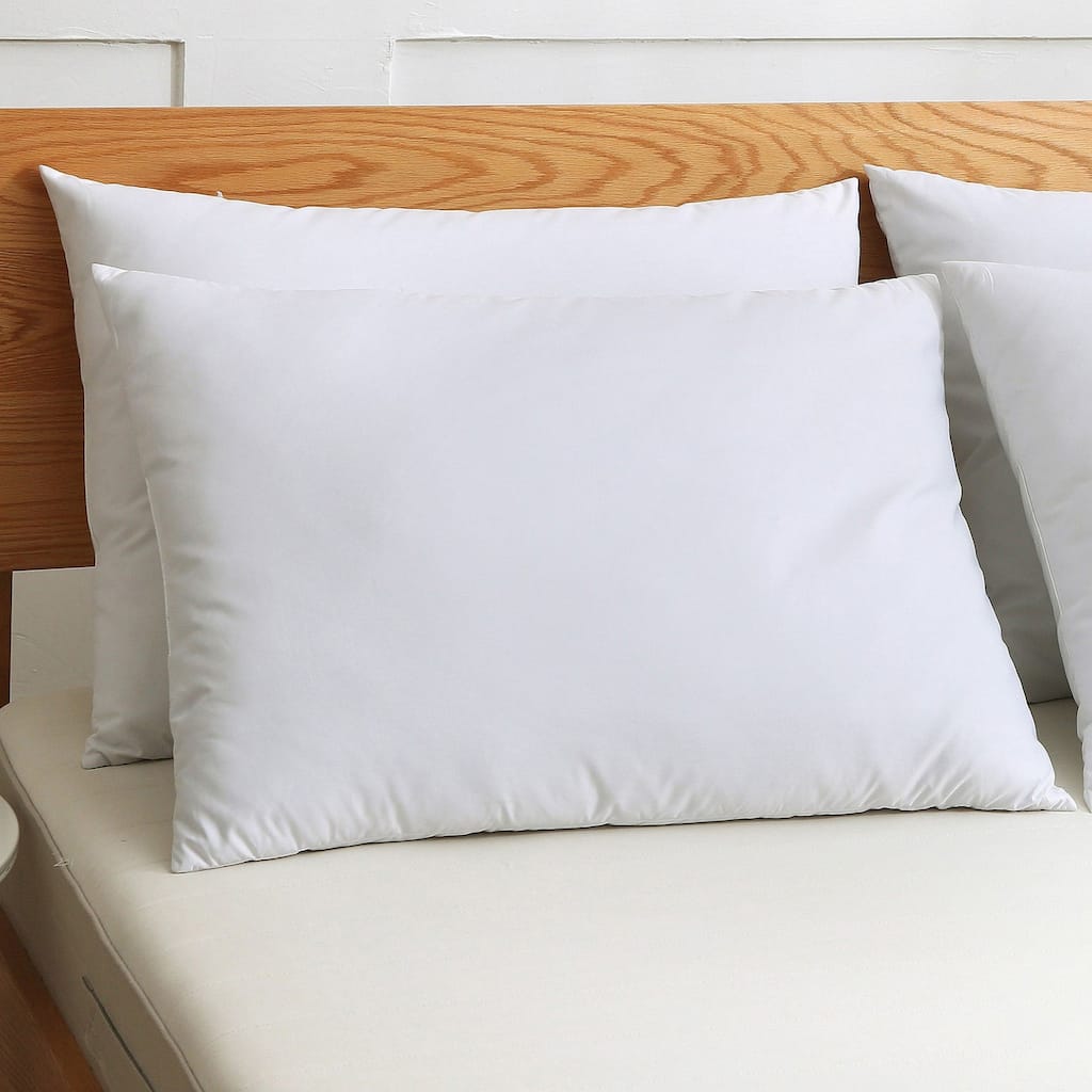 St. James Home Cotton Silver Goose Nano Feather Pillows (Set of 2) - White
