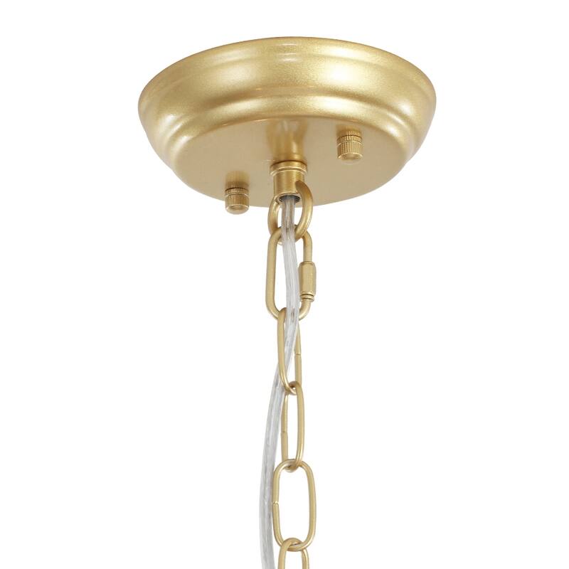 5-Light Farmhouse Chandeliers for Living Room Foyer Hallway Dining Room