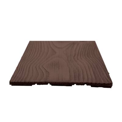 1.6 Sq Ft Pine Wood Wall Panels Peel & Stick Wooden Planks Brown