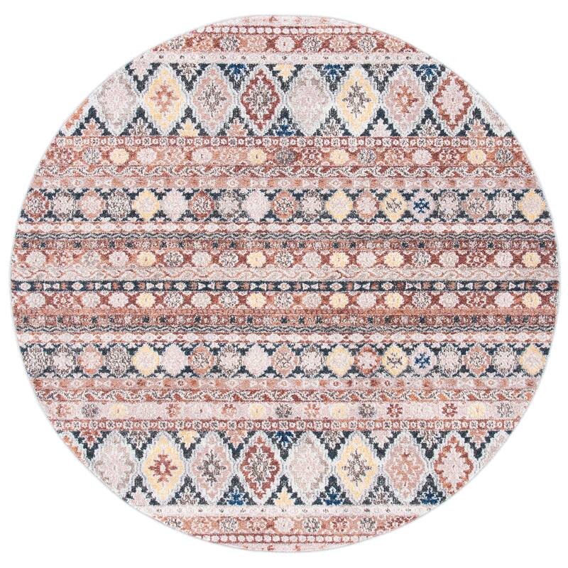 SAFAVIEH Crystal Modra Boho Tribal Rug