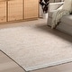 preview thumbnail 18 of 17, Nuloom Catherine Solid Farmhouse Fringe Area Rug