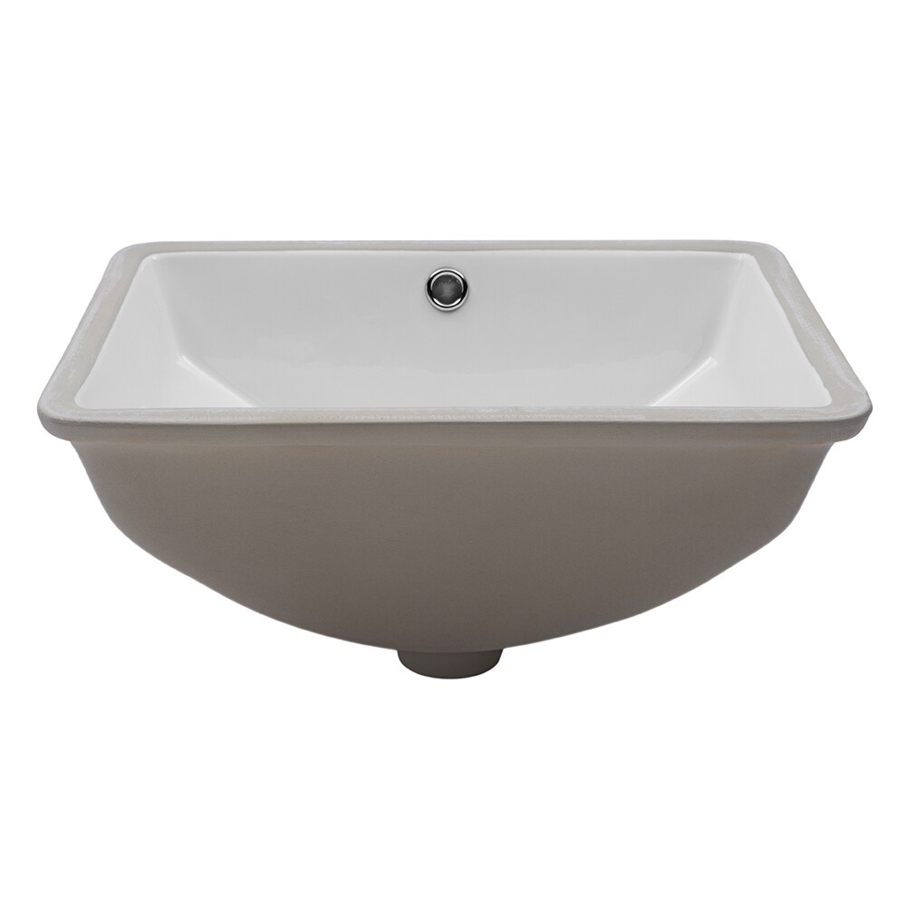 Shop 18 X 14 Rectangle Undermount Bathroom Sink Overstock 31796140