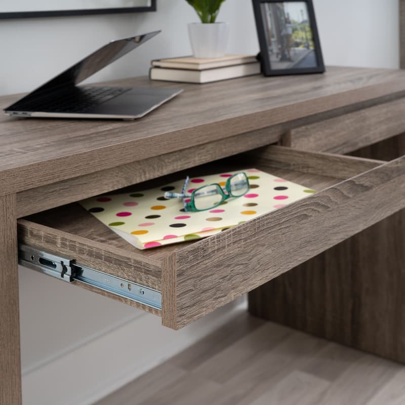 Dublin Mission Grey Two Drawer Desk