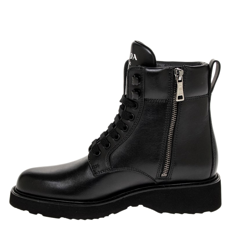Prada Combat Ankle Boots