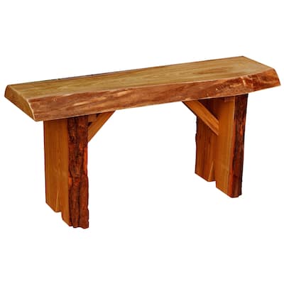 Live Edge Locust Wood 3' Wildwood Bench