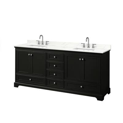 Wyndham Collection WCS202080D-QTZ-US3MXX Deborah 80" Free Standing