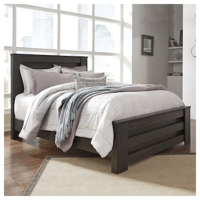 Brinxton Black Panel Bed