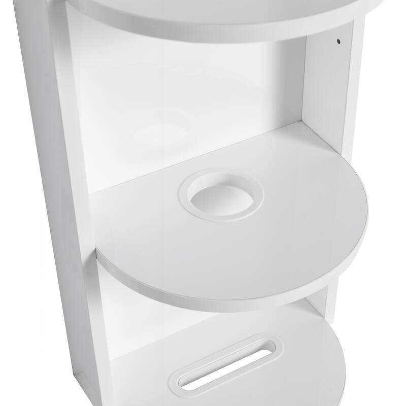 Space-Saving Bathroom Wall-Mounted Storage Rack with Versatile Design