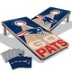 preview thumbnail 1 of 5, New England Patriots NFL 2x4 Professional Cornhole Board Set Include Carrying Case