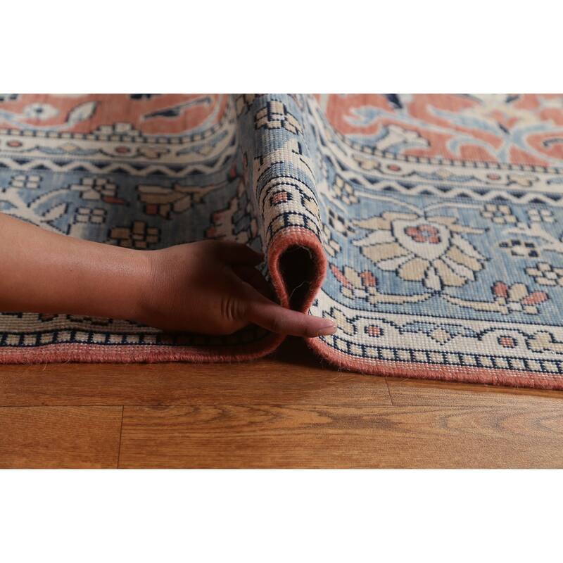 Floral Oriental Sultanabad Ziegler Turkish Wool Area Rug Hand-knotted - 9'9" x 13'0"