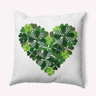 Lucky Heart Accent Pillow
