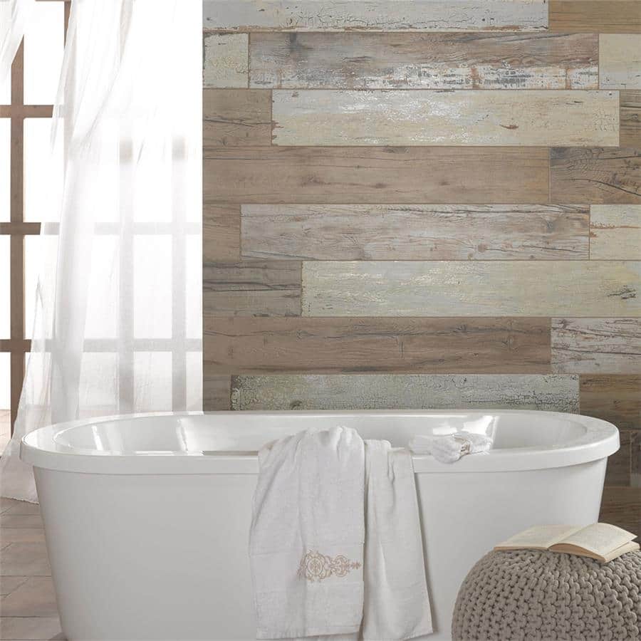 Merola Tile Unique 6" x 35.86" Porcelain Floor and Wall Tile
