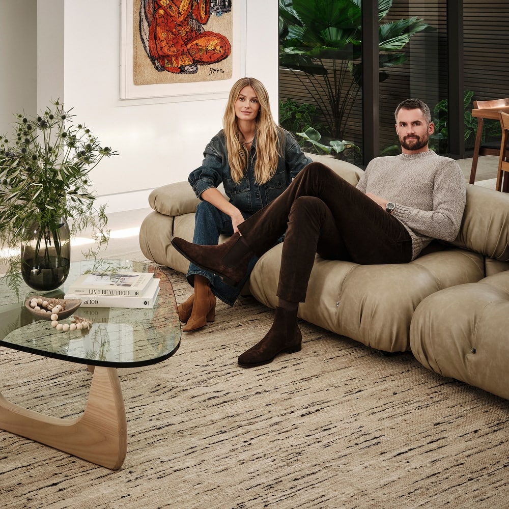 Evergreen Marled Jute Blend Area Rug