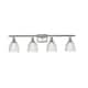 Option Brushed Satin Nickel / Clear