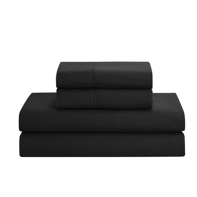 8 Piece Bed In A Bag Pintuck Comforter Sheet Set